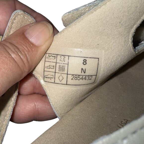 SAS Tripad Comfort Quatro Sandals Slingback Beige Bone Leather 8 N - Picture 11 of 12